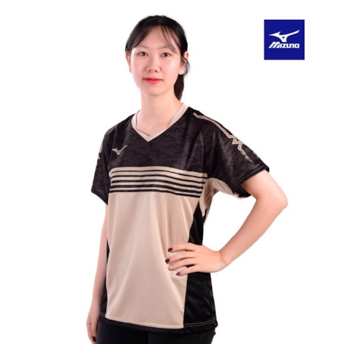 MIZUNO ÁO T-SHIRT CẦU LÔNG MIZUNO TRẮNG